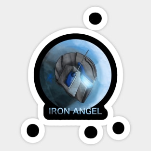 Iron Angel helmet Sticker